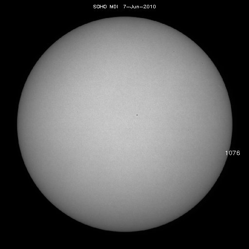 Sunspot regions