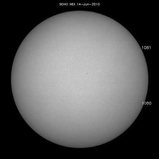 Sunspot regions