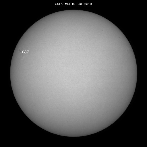 Sunspot regions