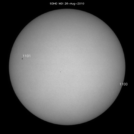 Sunspot regions