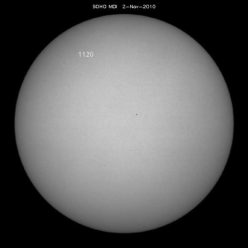 Sunspot regions