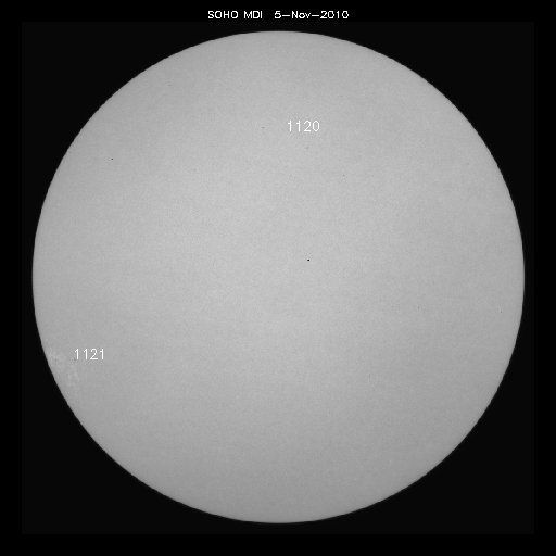 Sunspot regions