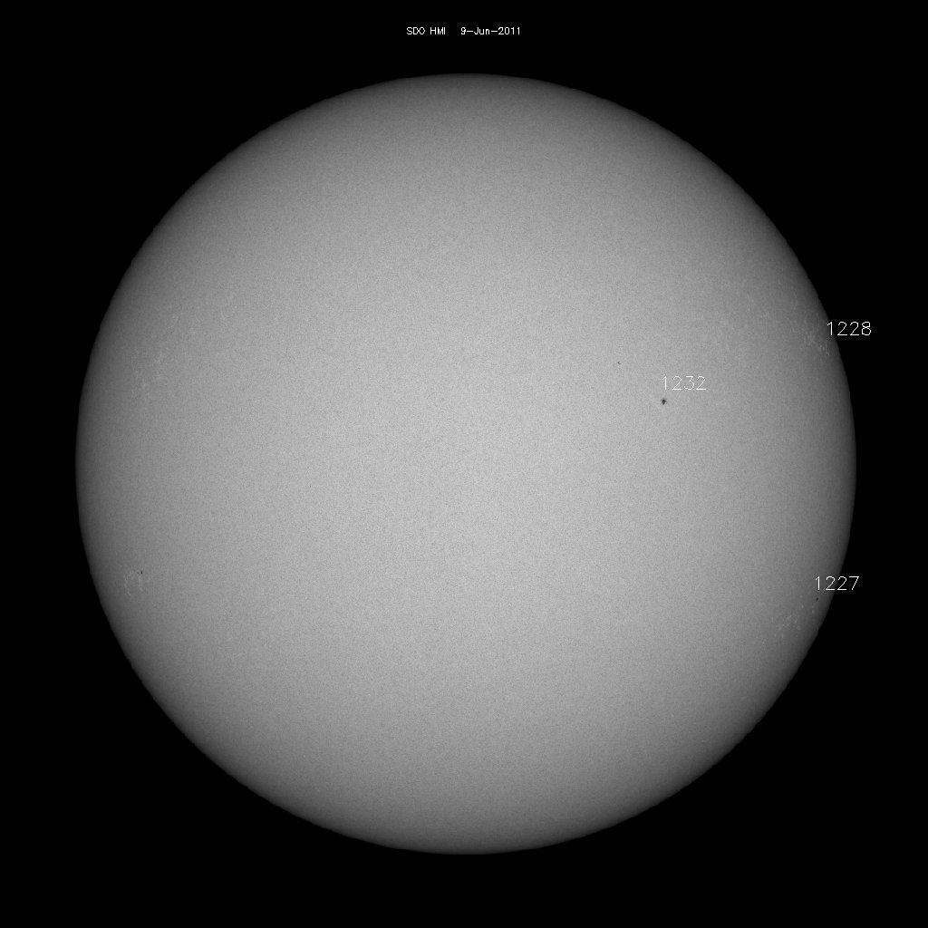 Sunspot regions