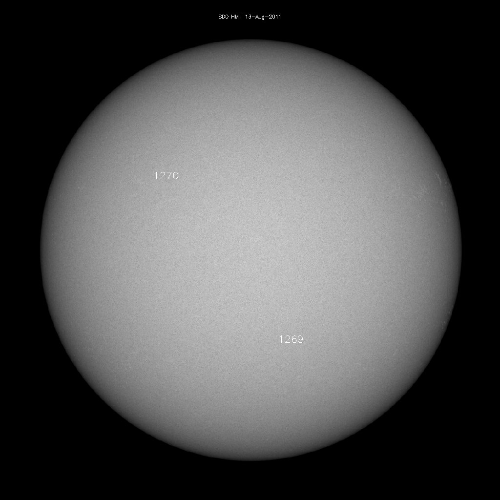 Sunspot regions