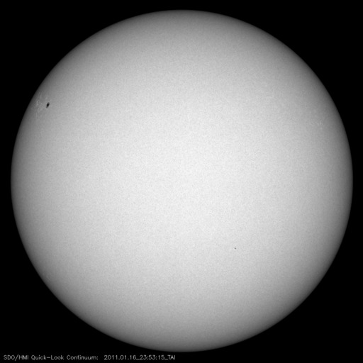 Sunspot regions