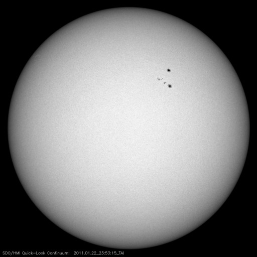 Sunspot regions