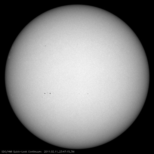 Sunspot regions