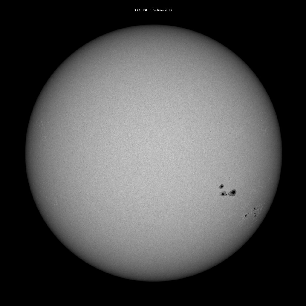 Sunspot regions