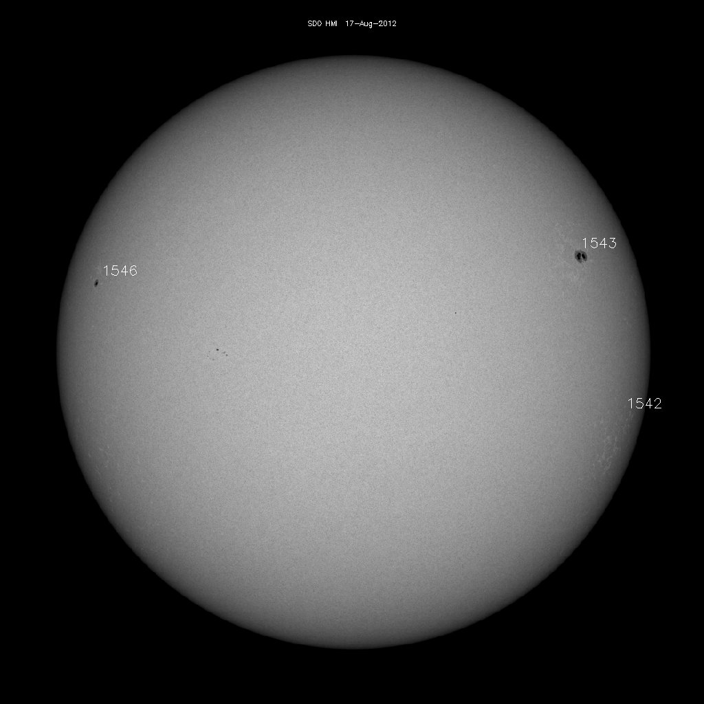 Sunspot regions