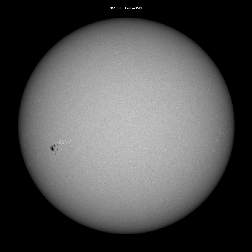 Sunspot regions