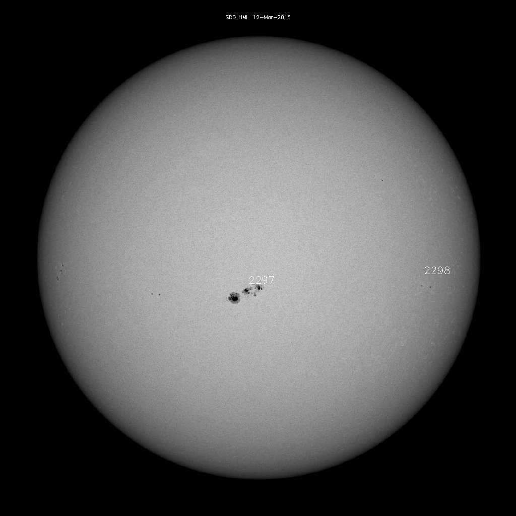 Sunspot regions