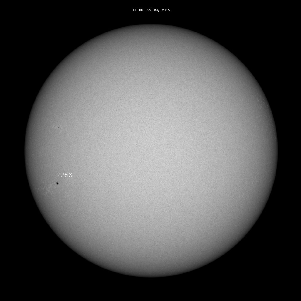 Sunspot regions