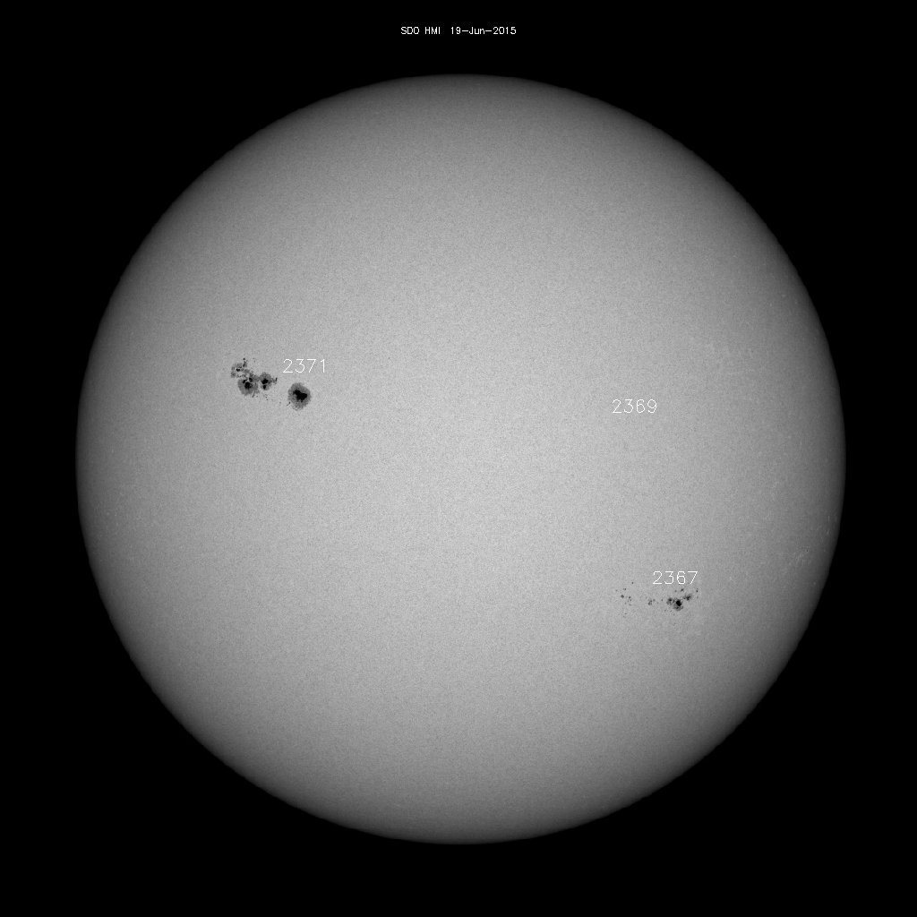 Sunspot regions