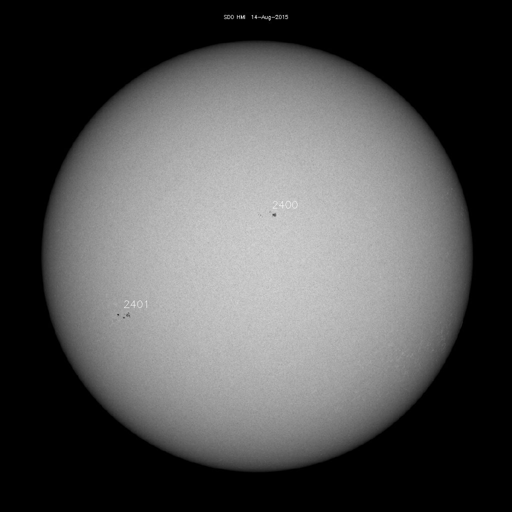 Sunspot regions