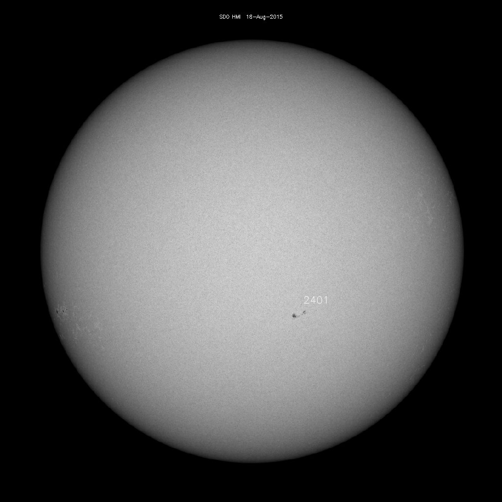 Sunspot regions