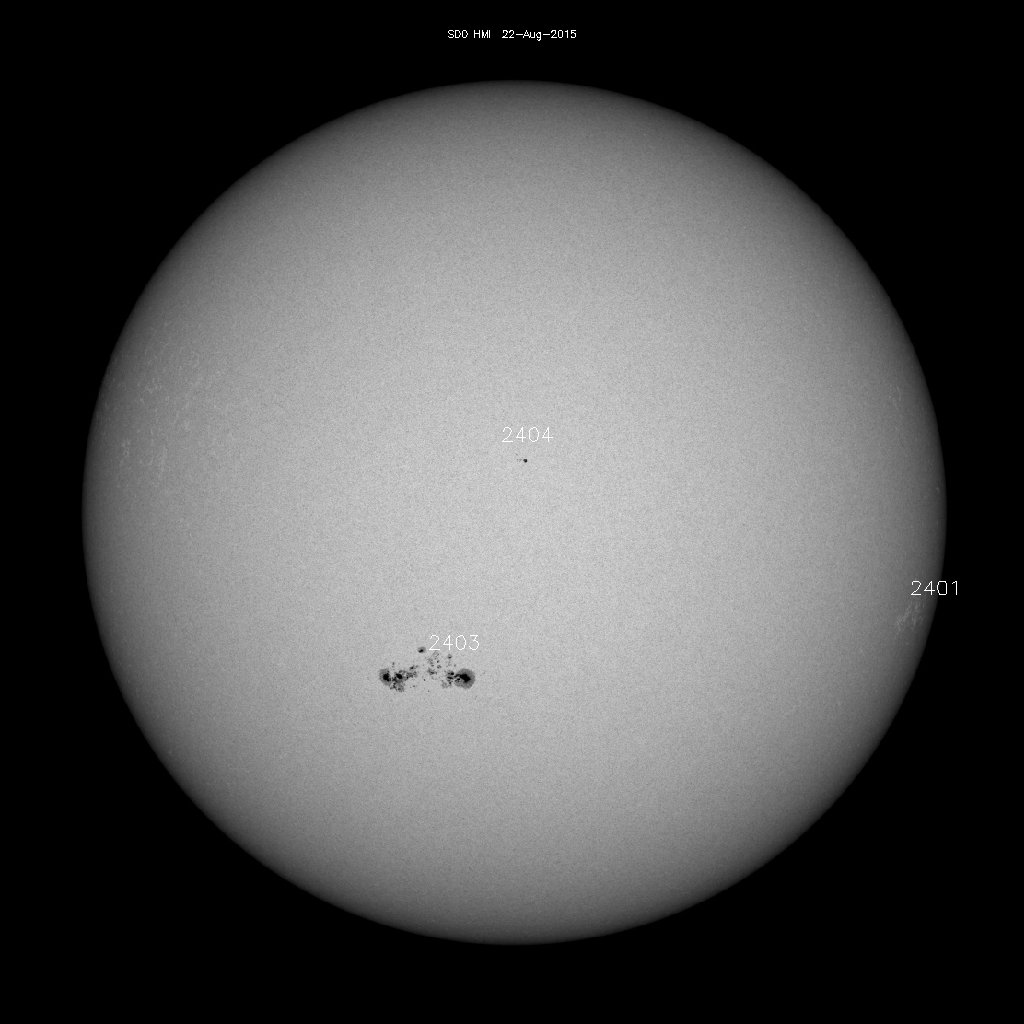 Sunspot regions