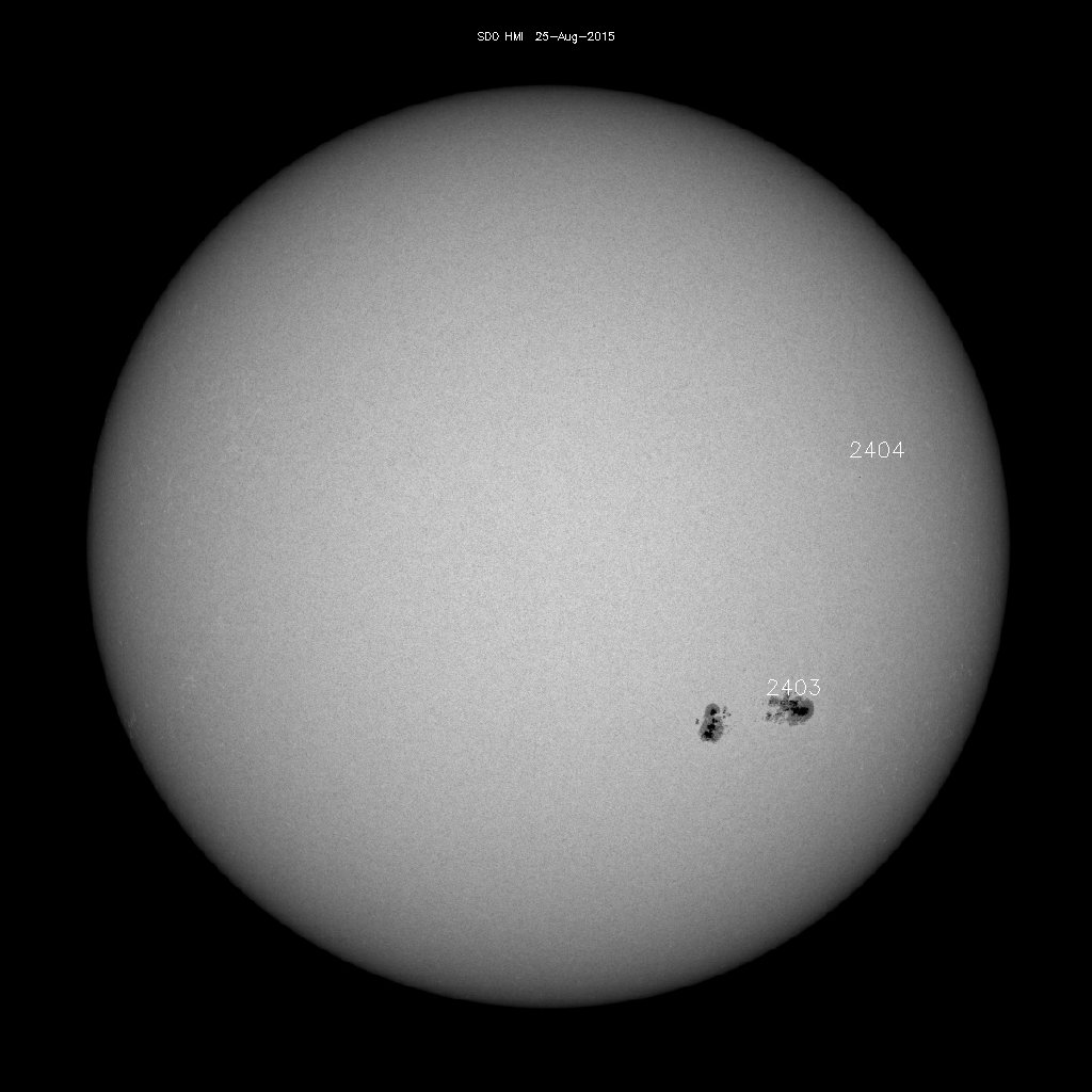 Sunspot regions