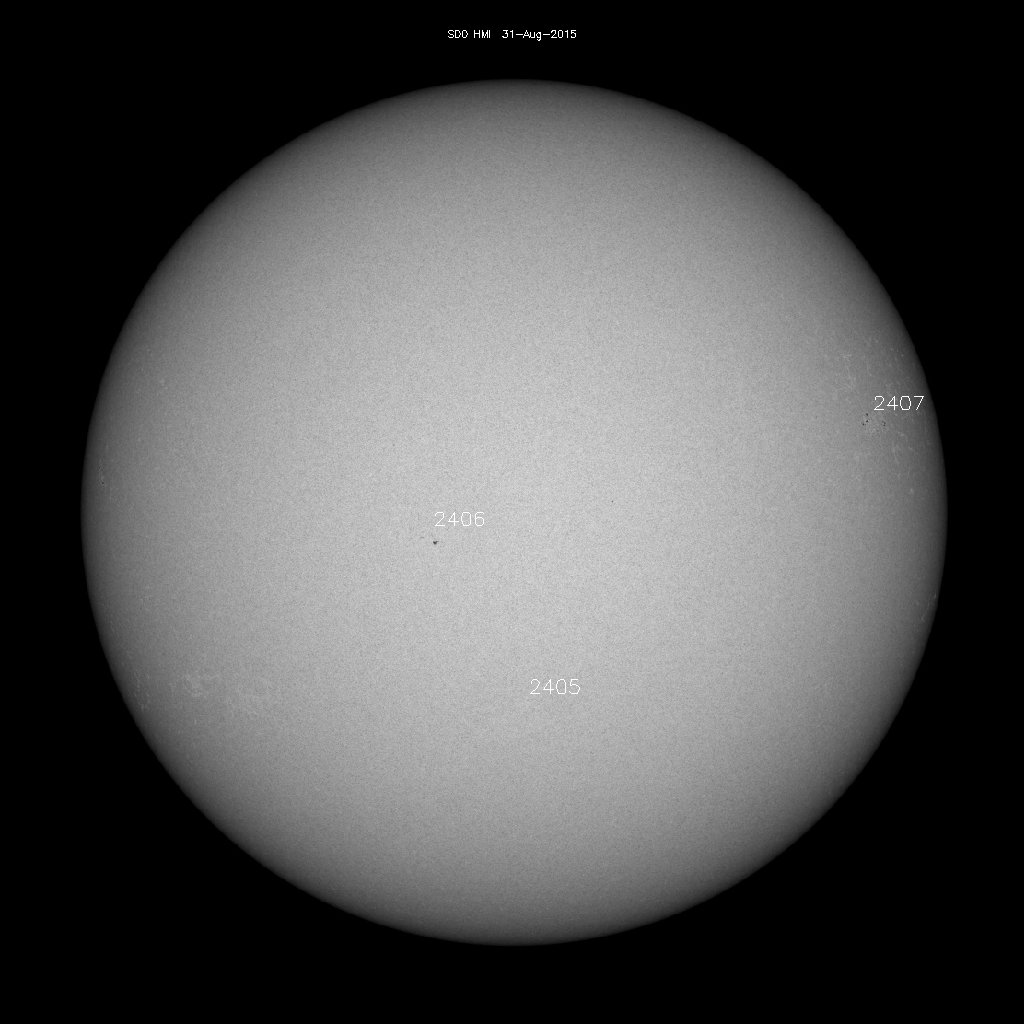 Sunspot regions