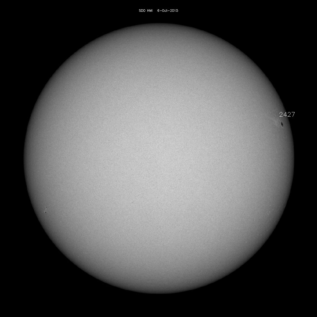 Sunspot regions