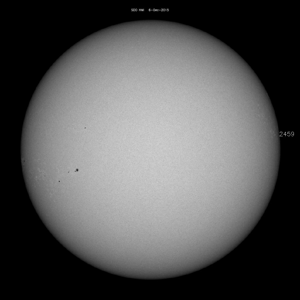 Sunspot regions