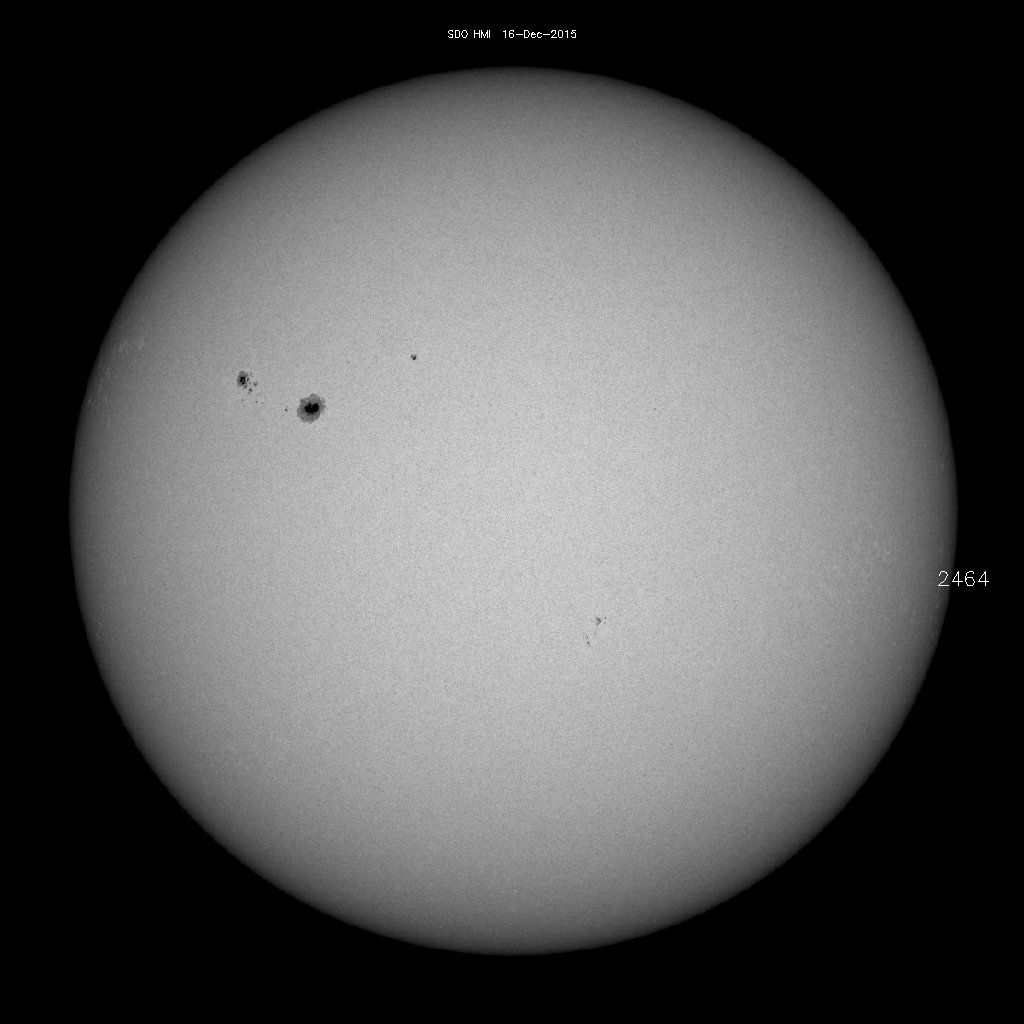 Sunspot regions