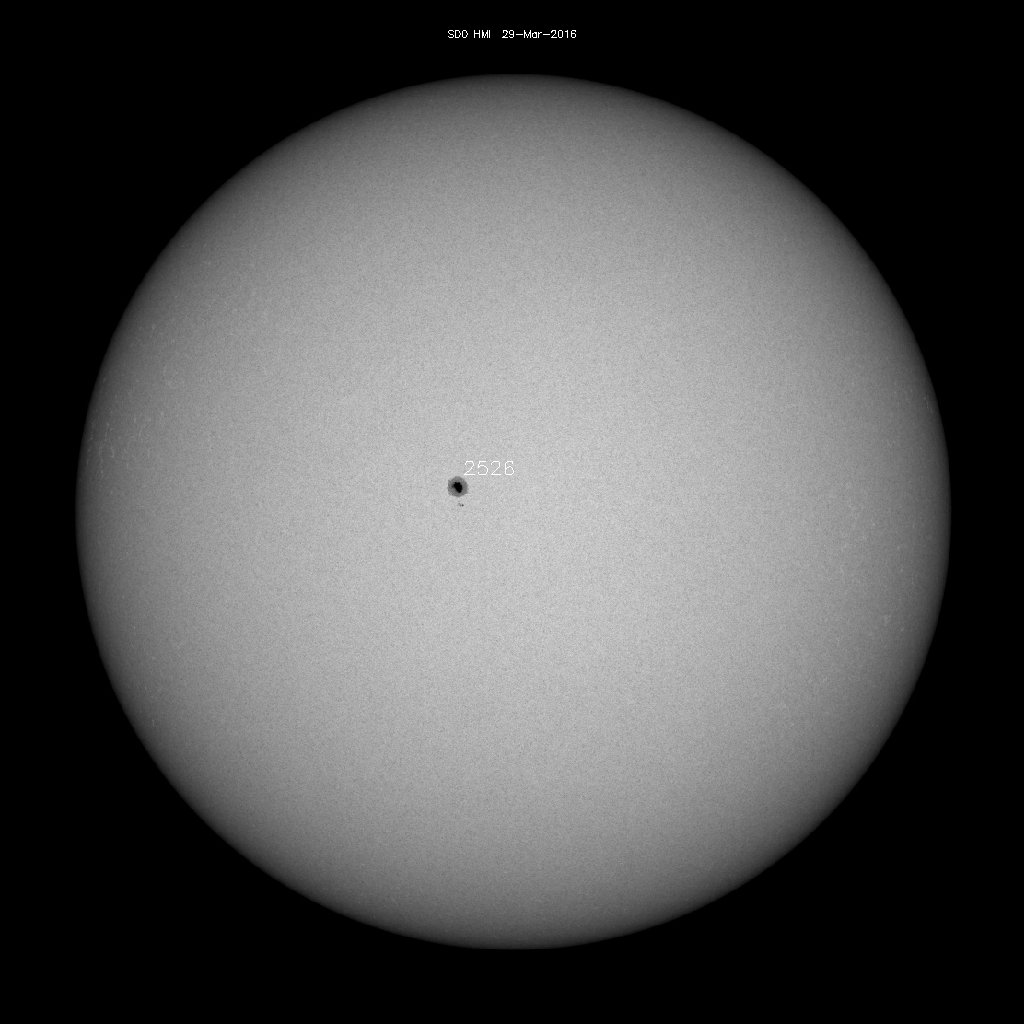 Sunspot regions