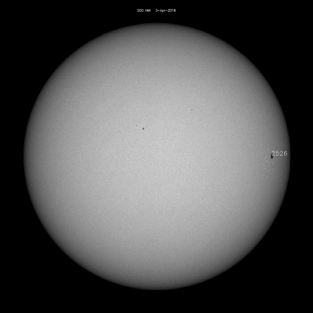 Sunspot regions