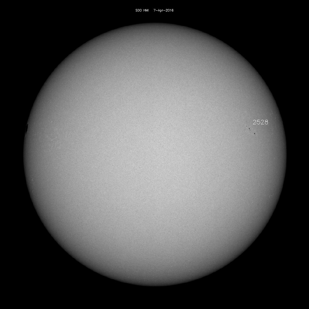 Sunspot regions