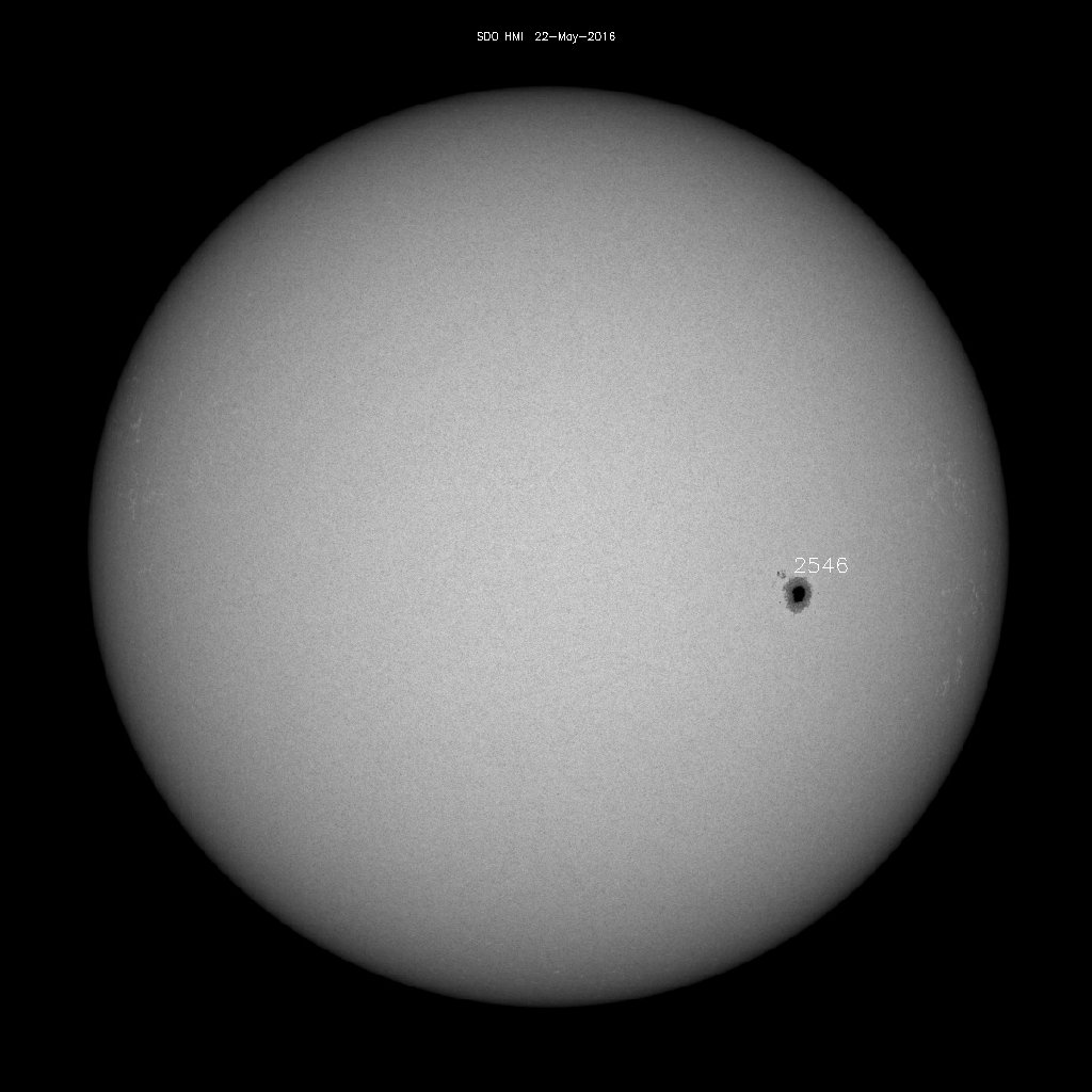 Sunspot regions