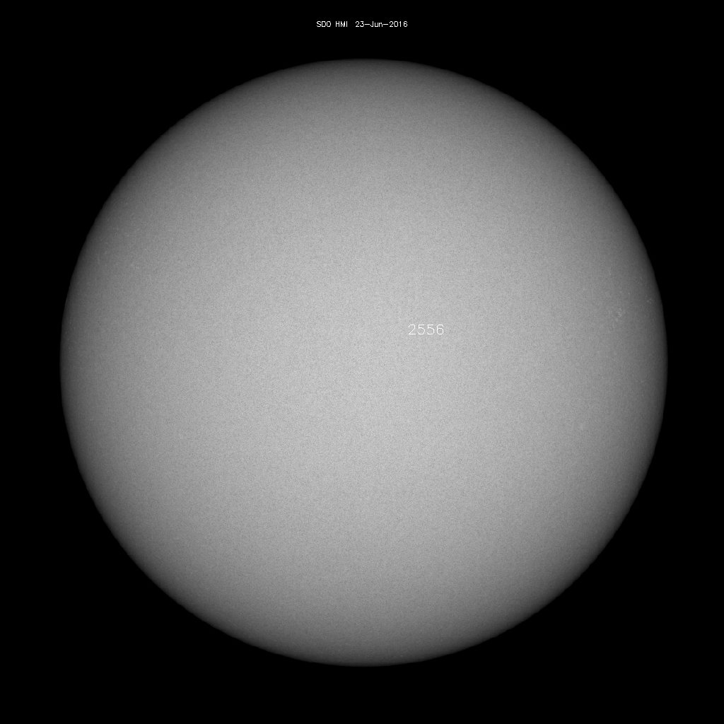 Sunspot regions