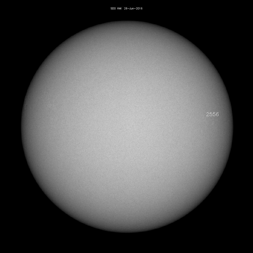 Sunspot regions