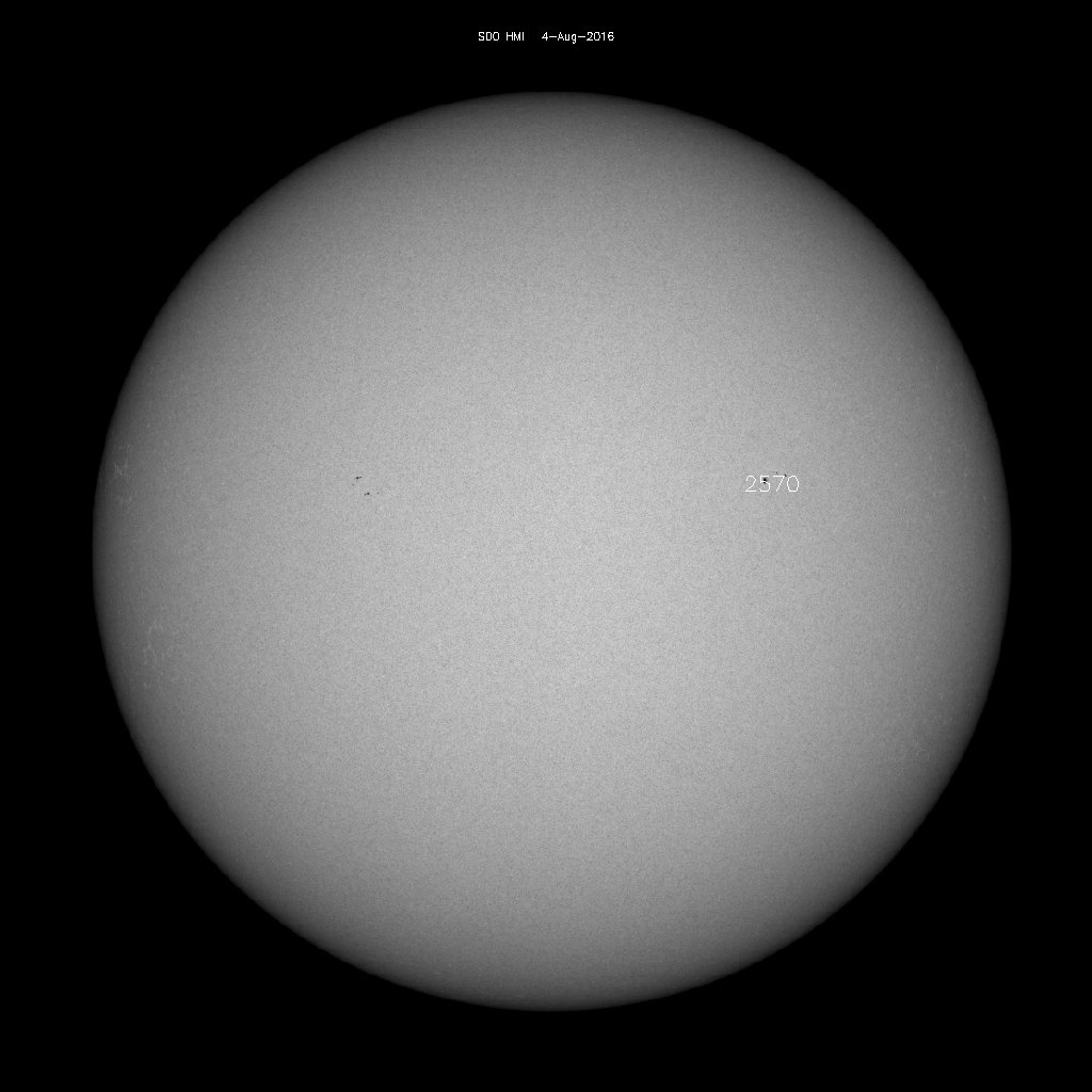 Sunspot regions