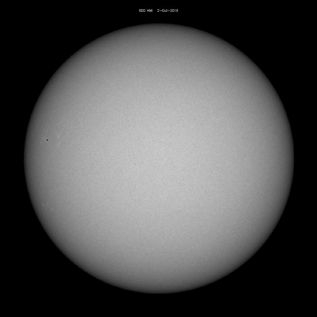 Sunspot regions