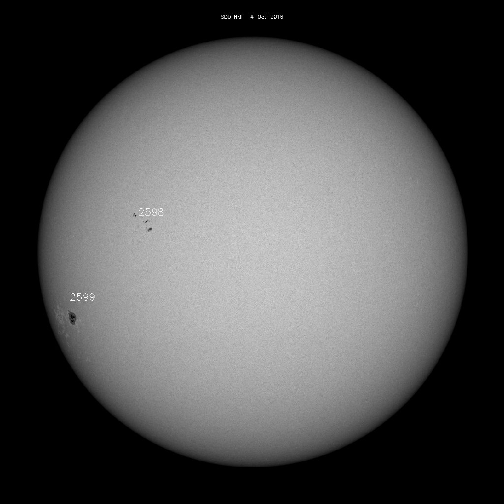 Sunspot regions