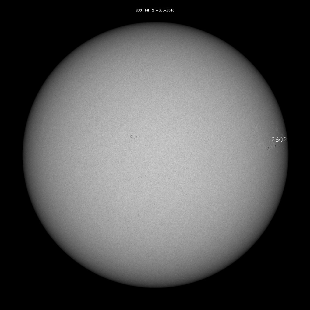 Sunspot regions