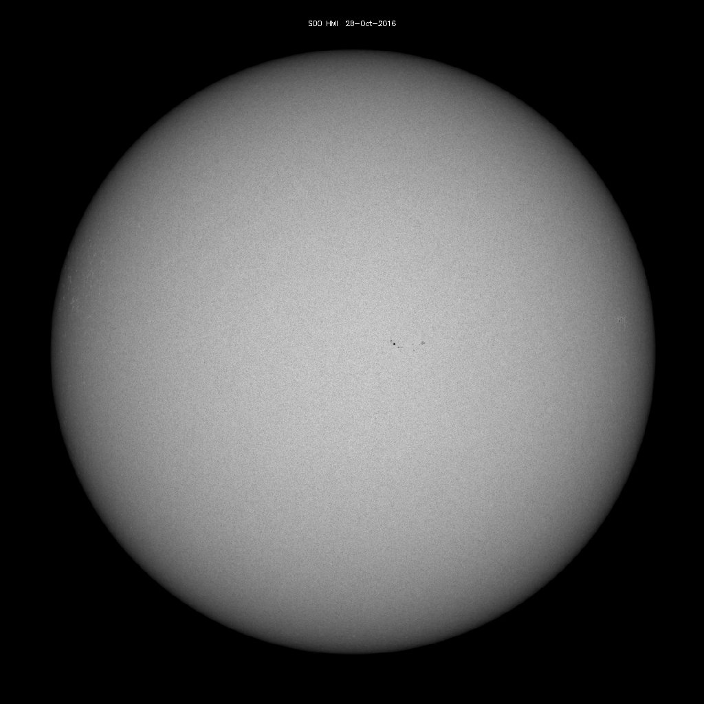 Sunspot regions