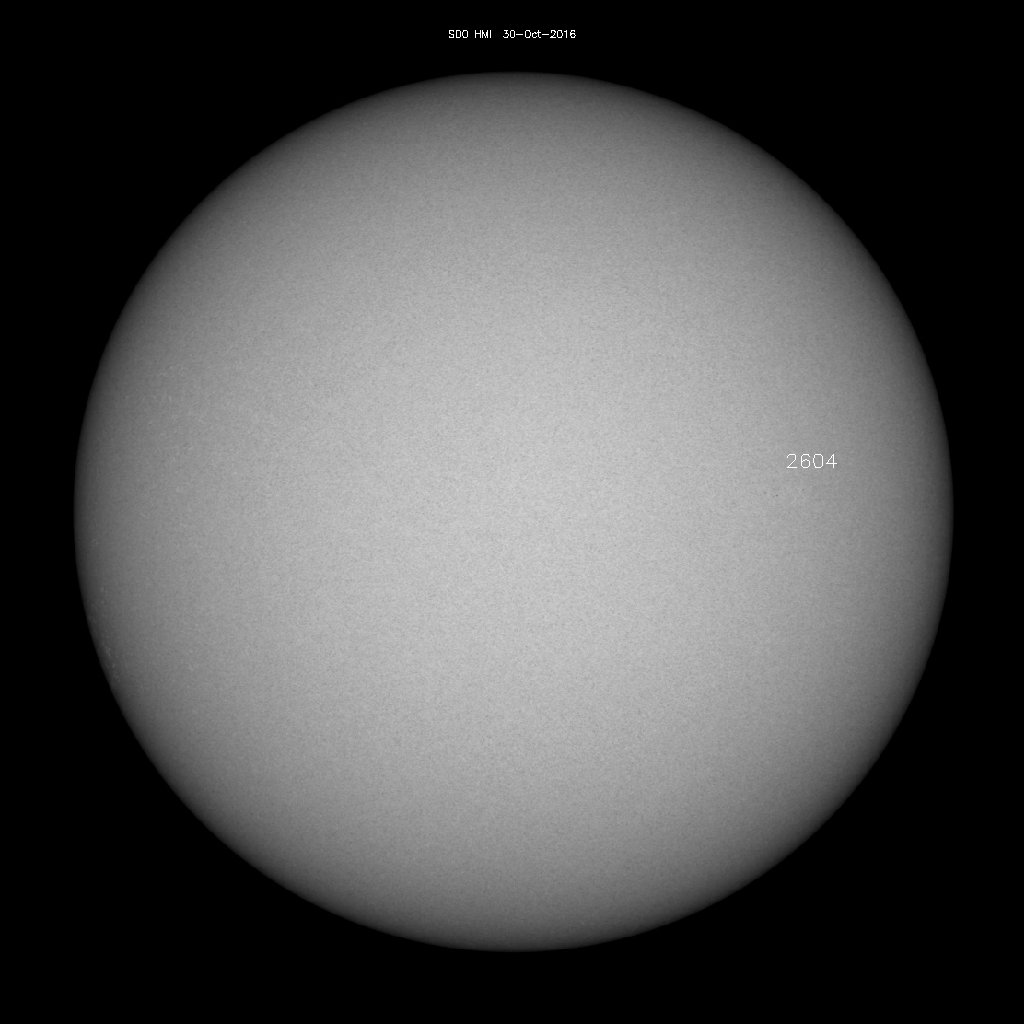 Sunspot regions