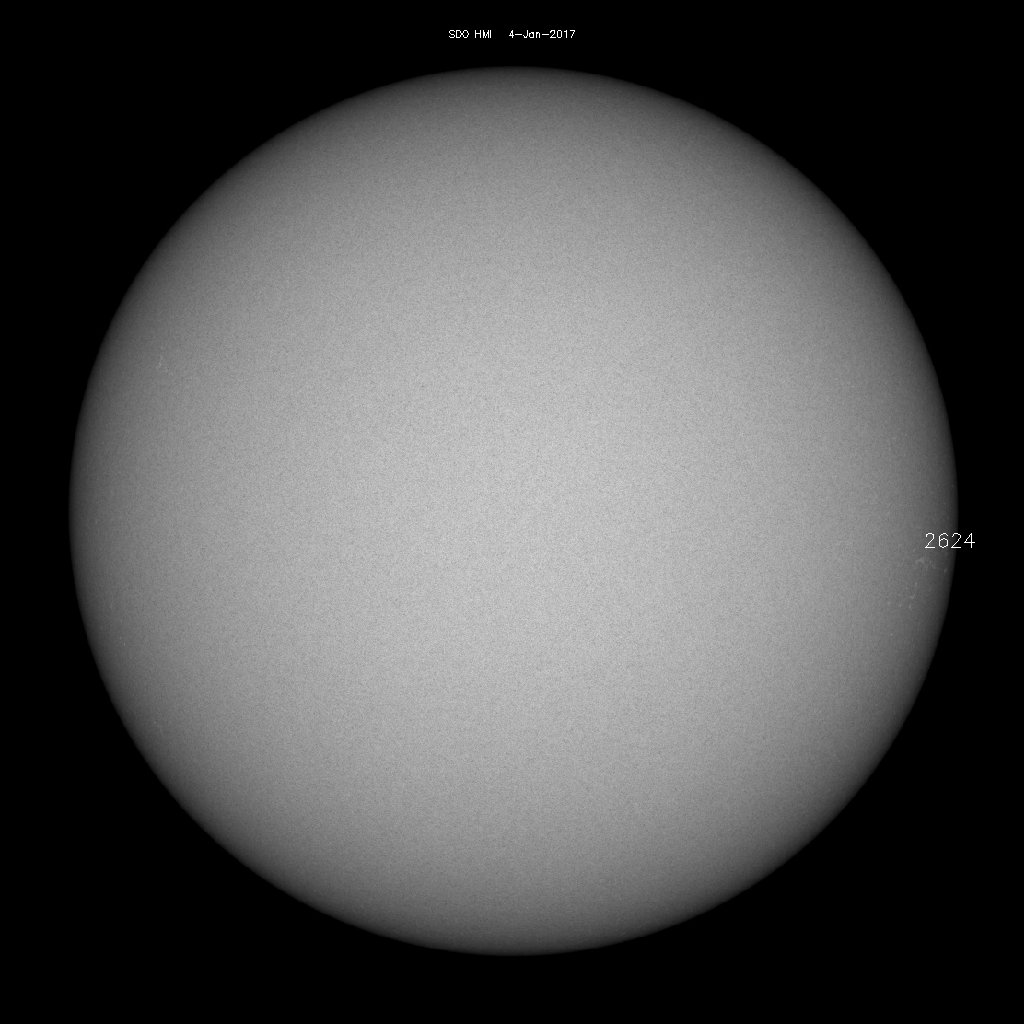 Sunspot regions