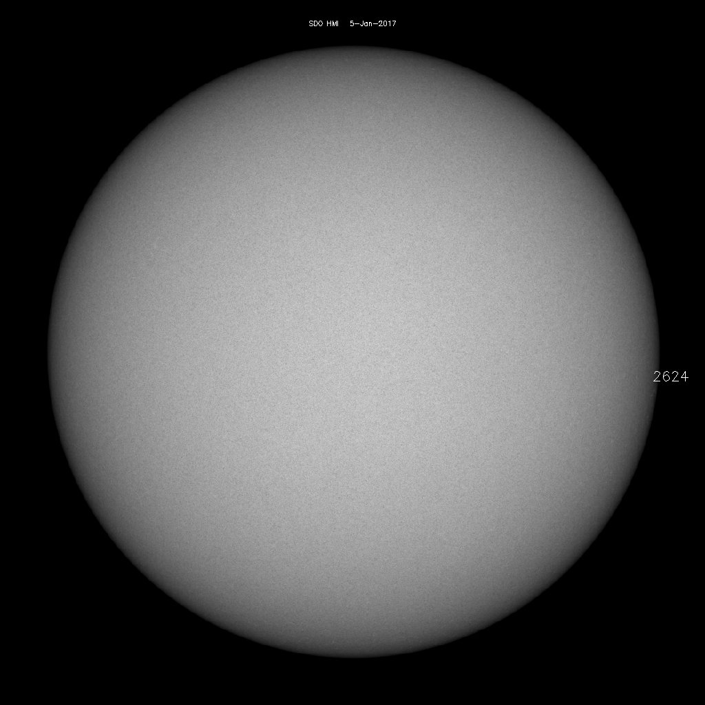 Sunspot regions