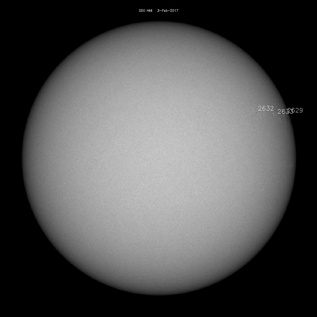 Sunspot regions