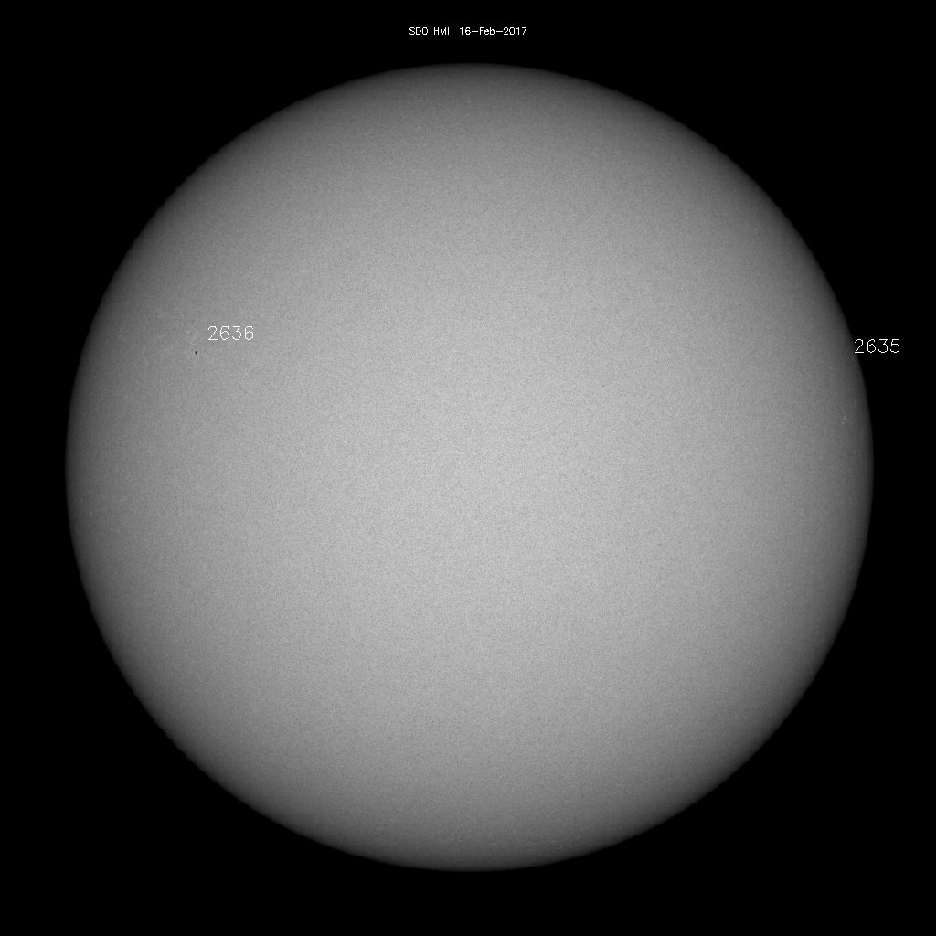 Sunspot regions