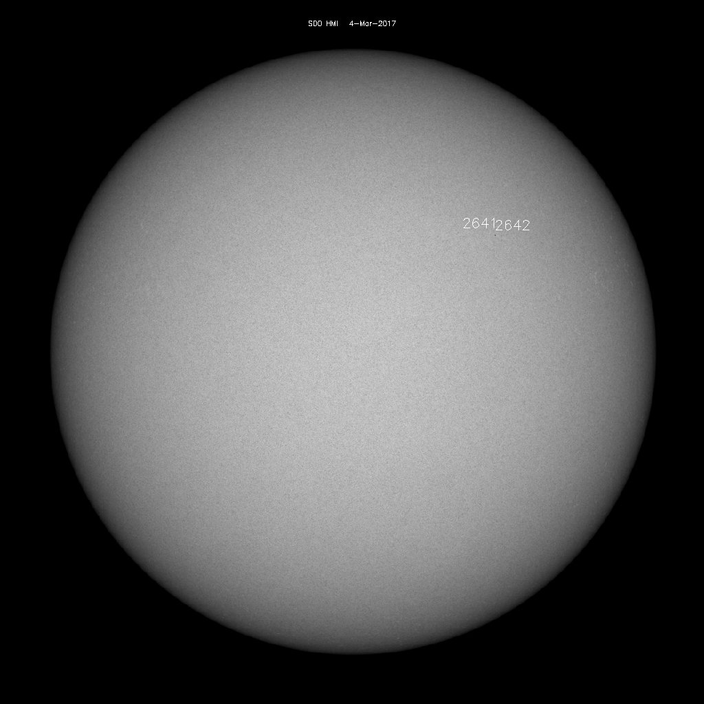 Sunspot regions