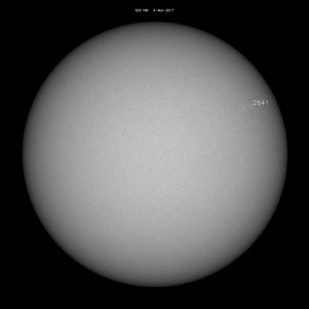 Sunspot regions