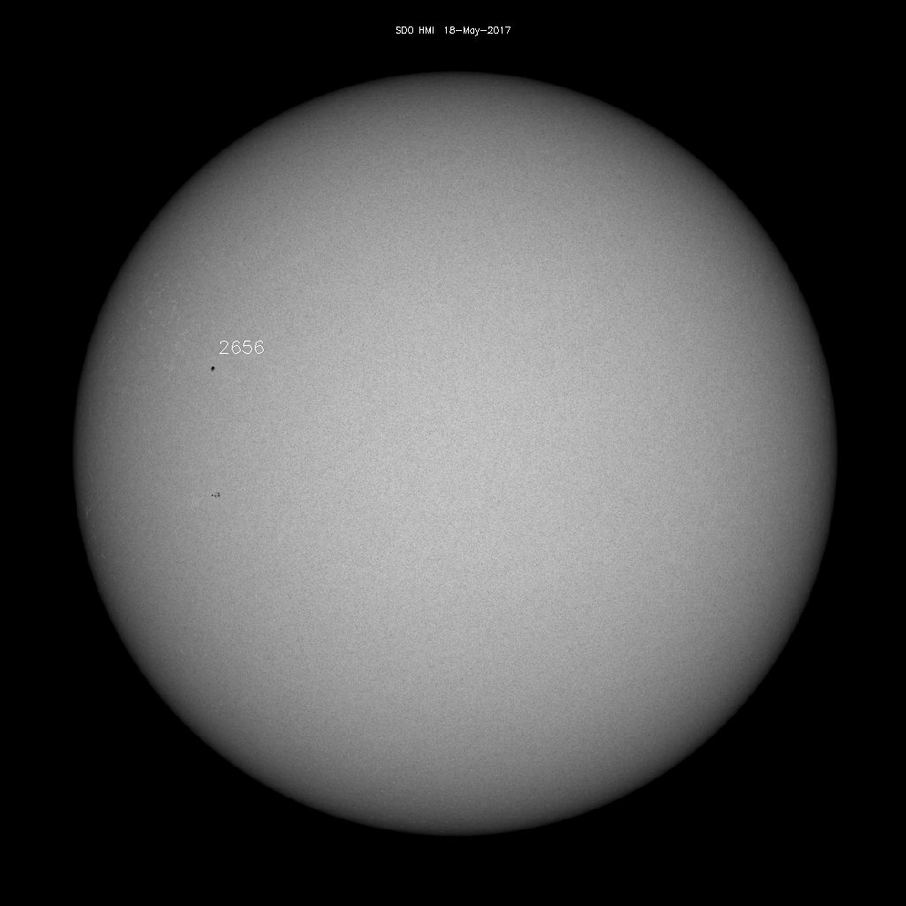 Sunspot regions