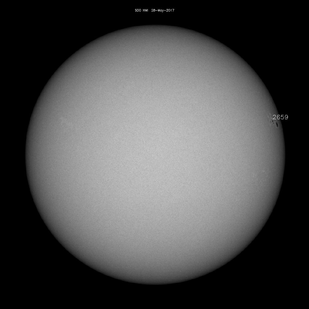 Sunspot regions