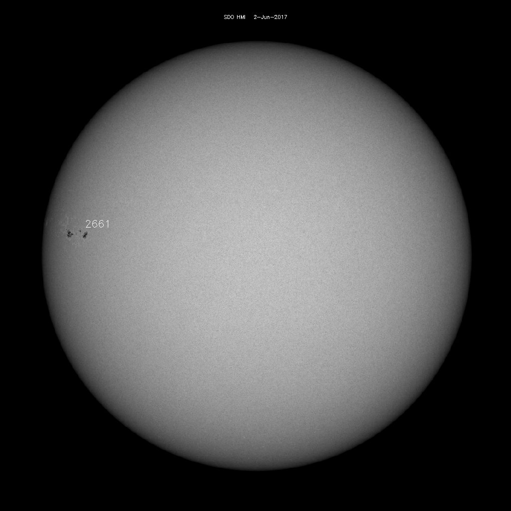 Sunspot regions