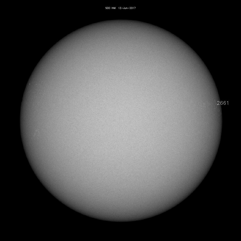 Sunspot regions