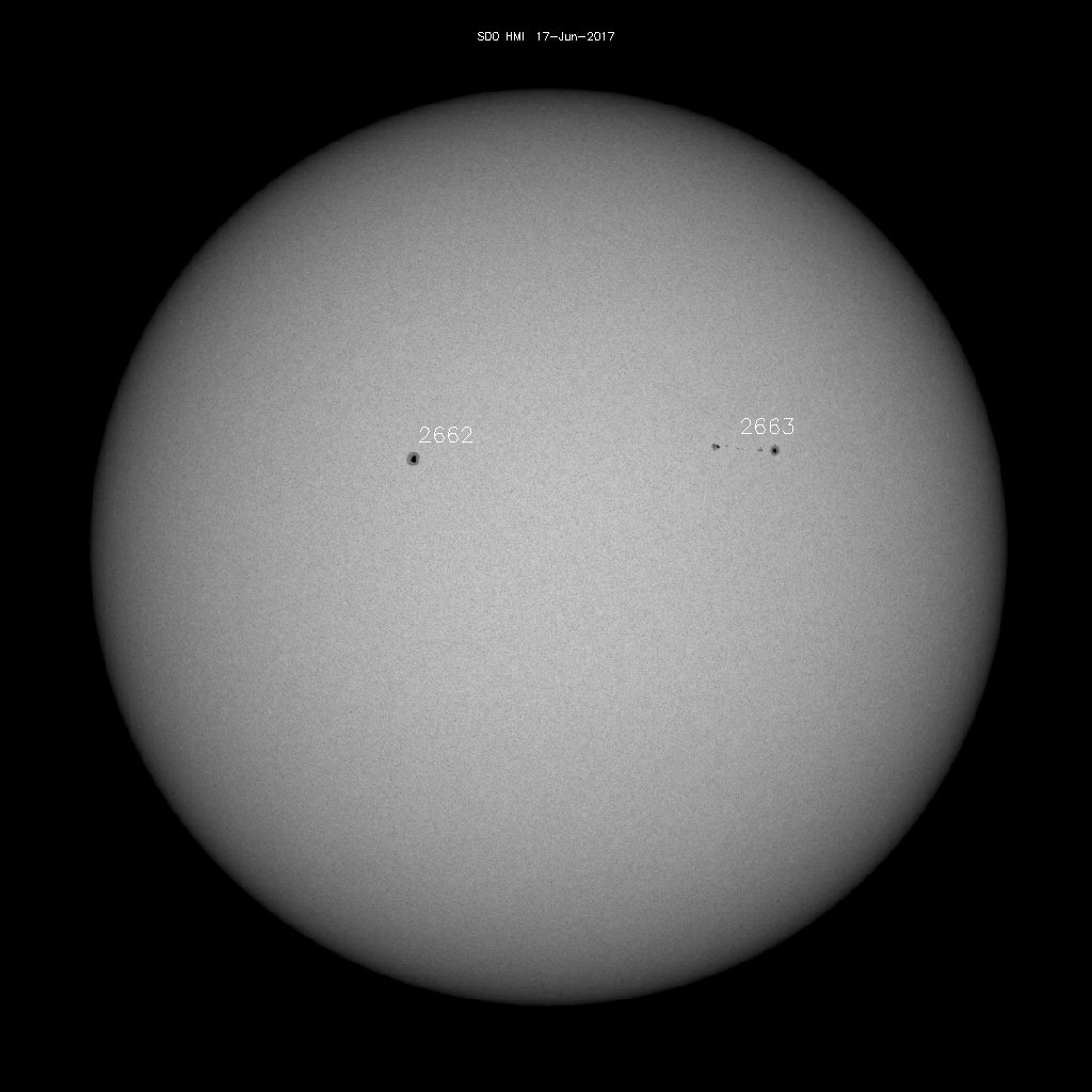 Sunspot regions