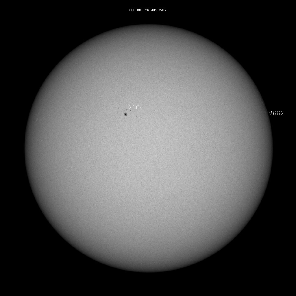 Sunspot regions