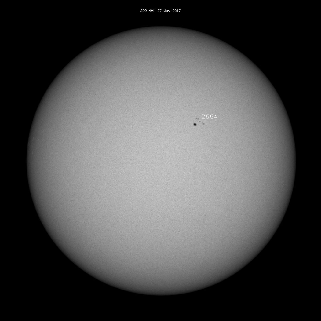 Sunspot regions